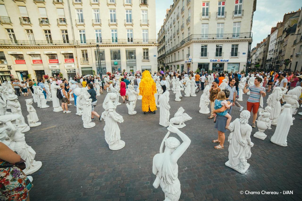 Pour Une Escapade A Nantes, Face Au Musee D'Arts Lägenhet Exteriör bild