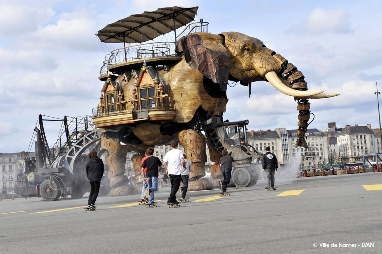 Pour Une Escapade A Nantes, Face Au Musee D'Arts Lägenhet Exteriör bild